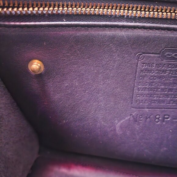 Navy Blue Vintage Coach Metropolis 9087 - Picture 7 of 7